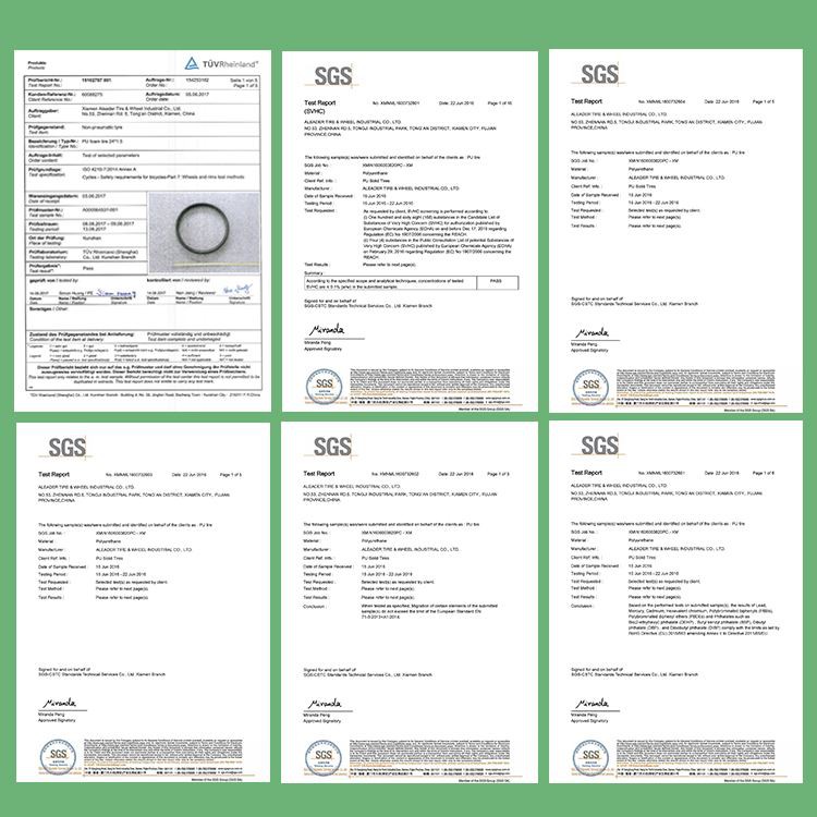 Solid Tire Test Report