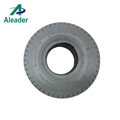 PU solid hjólastóladekk demantur 330X100 4.00-5